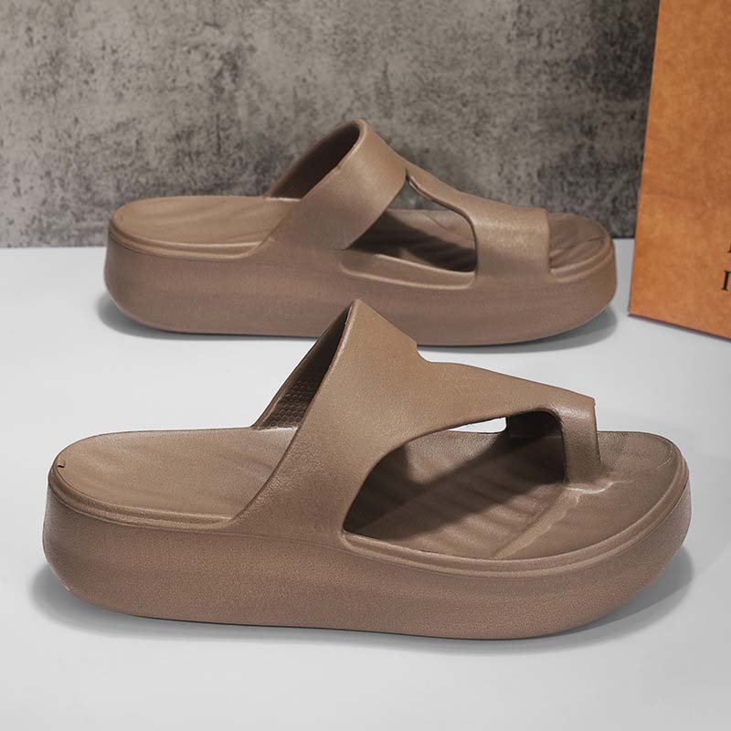 📢📢60 % Rabatt!! ⏰Sandalen mit Plateau-Absatz und Zehensteg für Damen