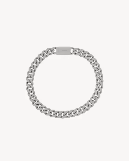 METAL CURB CHAIN NECKLACE
