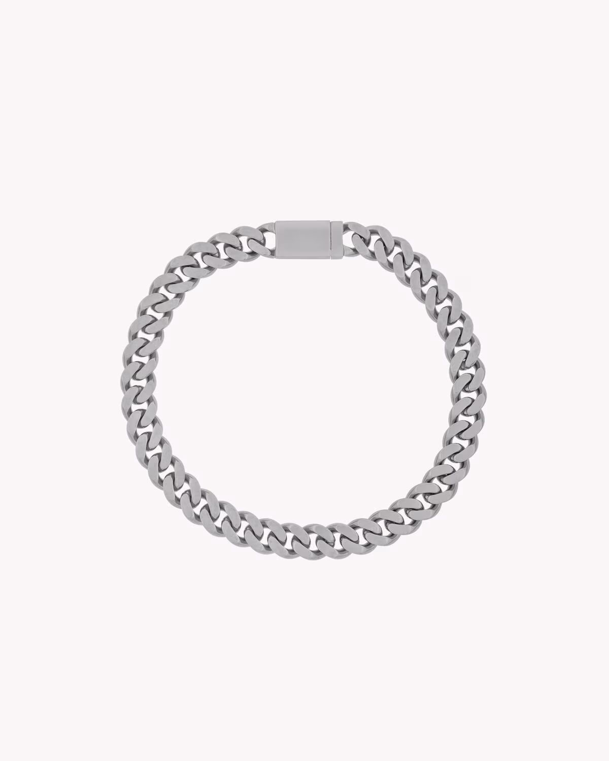 METAL CURB CHAIN NECKLACE