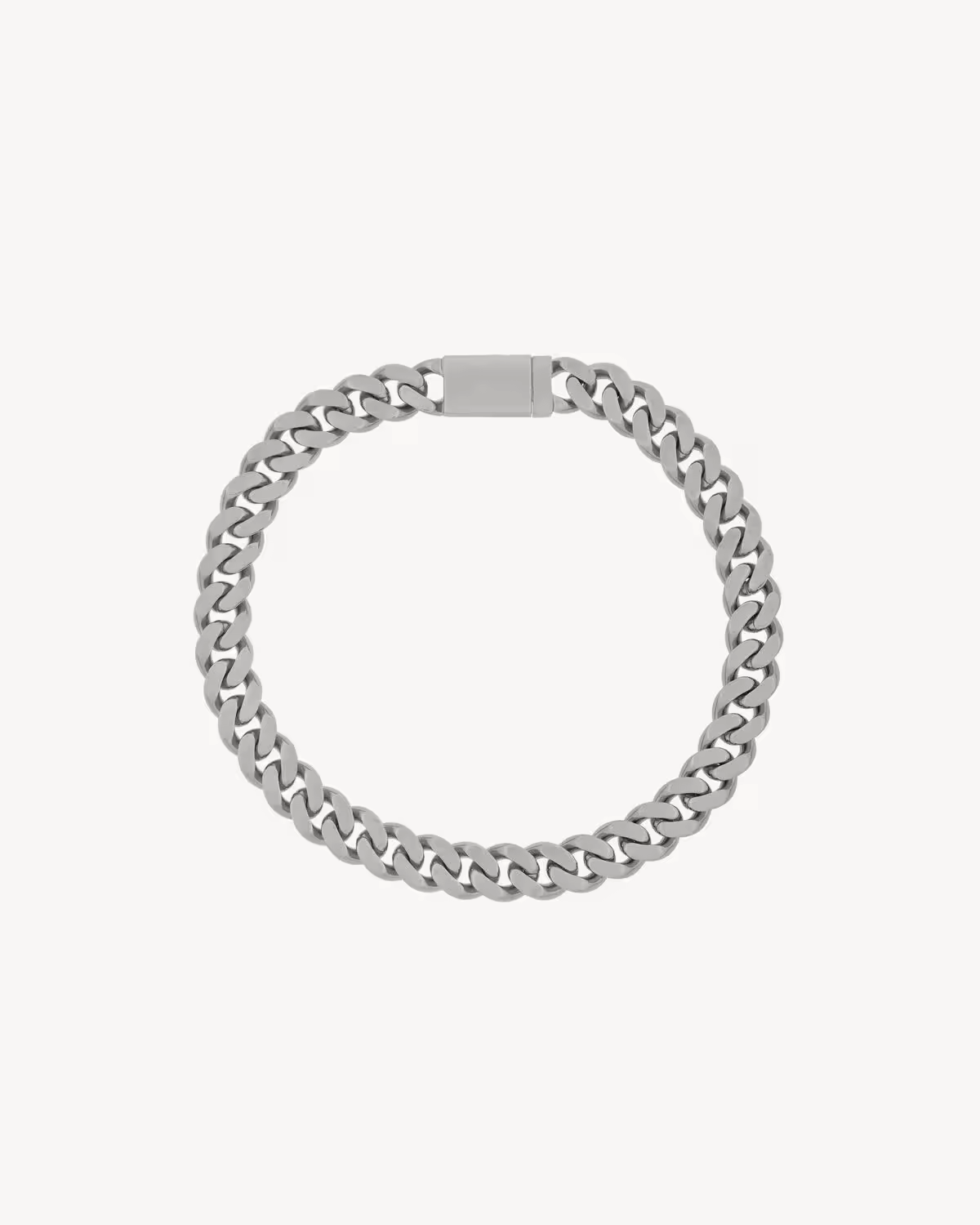 METAL CURB CHAIN NECKLACE