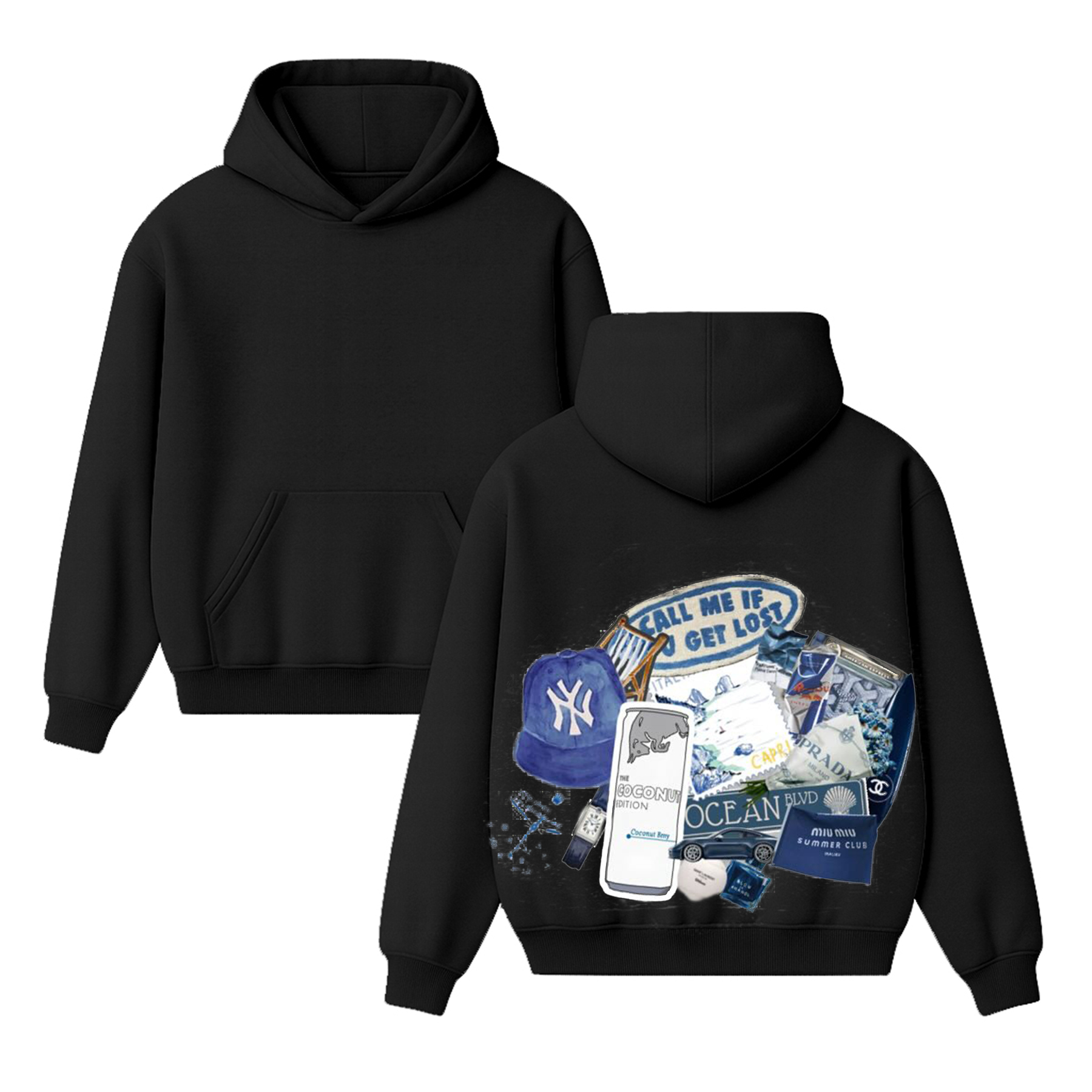 Blue Edit Boxy Unisex Shirt/Crewneck/Hoodie