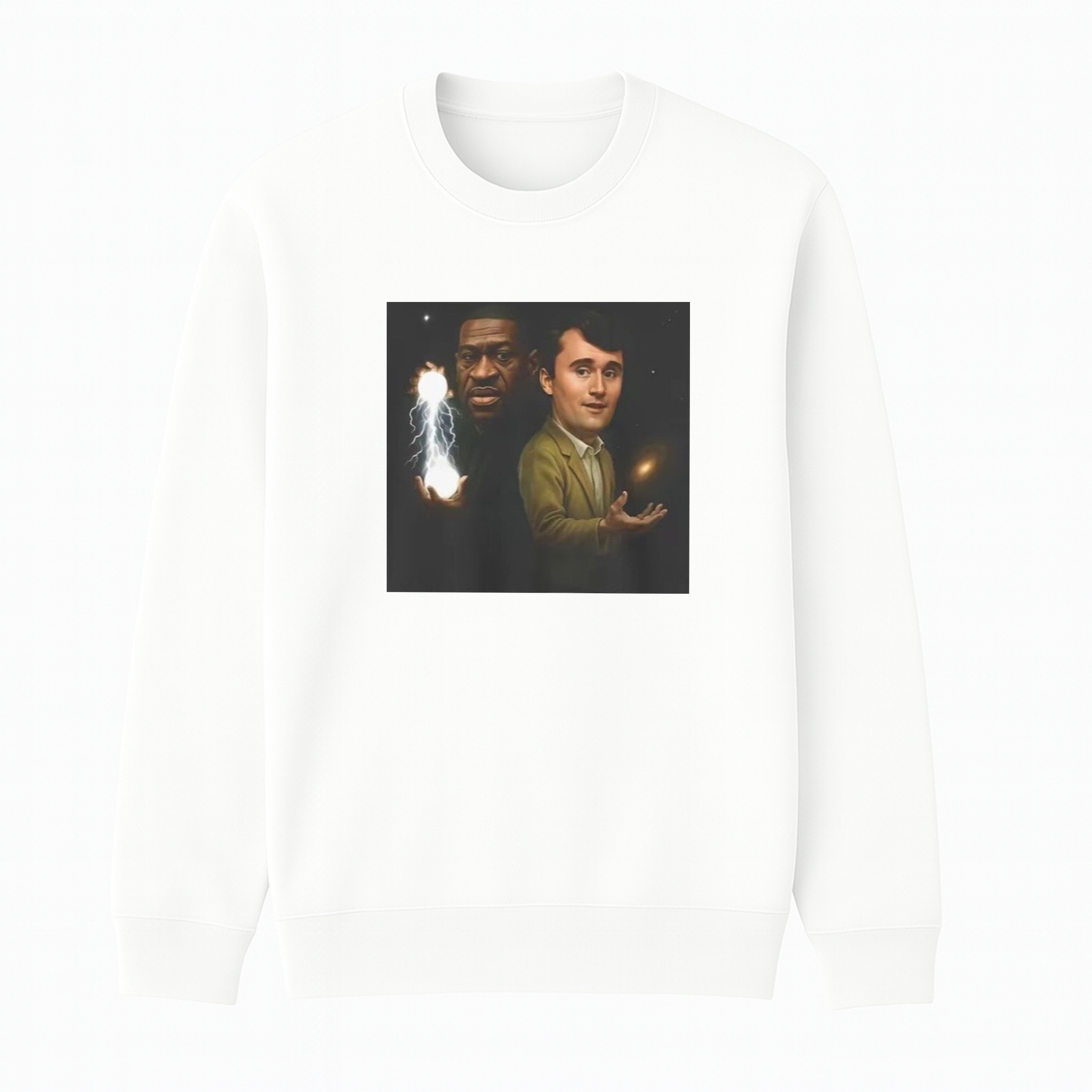 George Floyd And Charlie Kirk Wizard Unisex Shirt/Crewneck/Hoodie