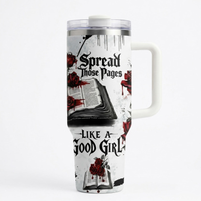 Smut Readers Good Girl Tumbler: Perfect Gift for Book Lovers