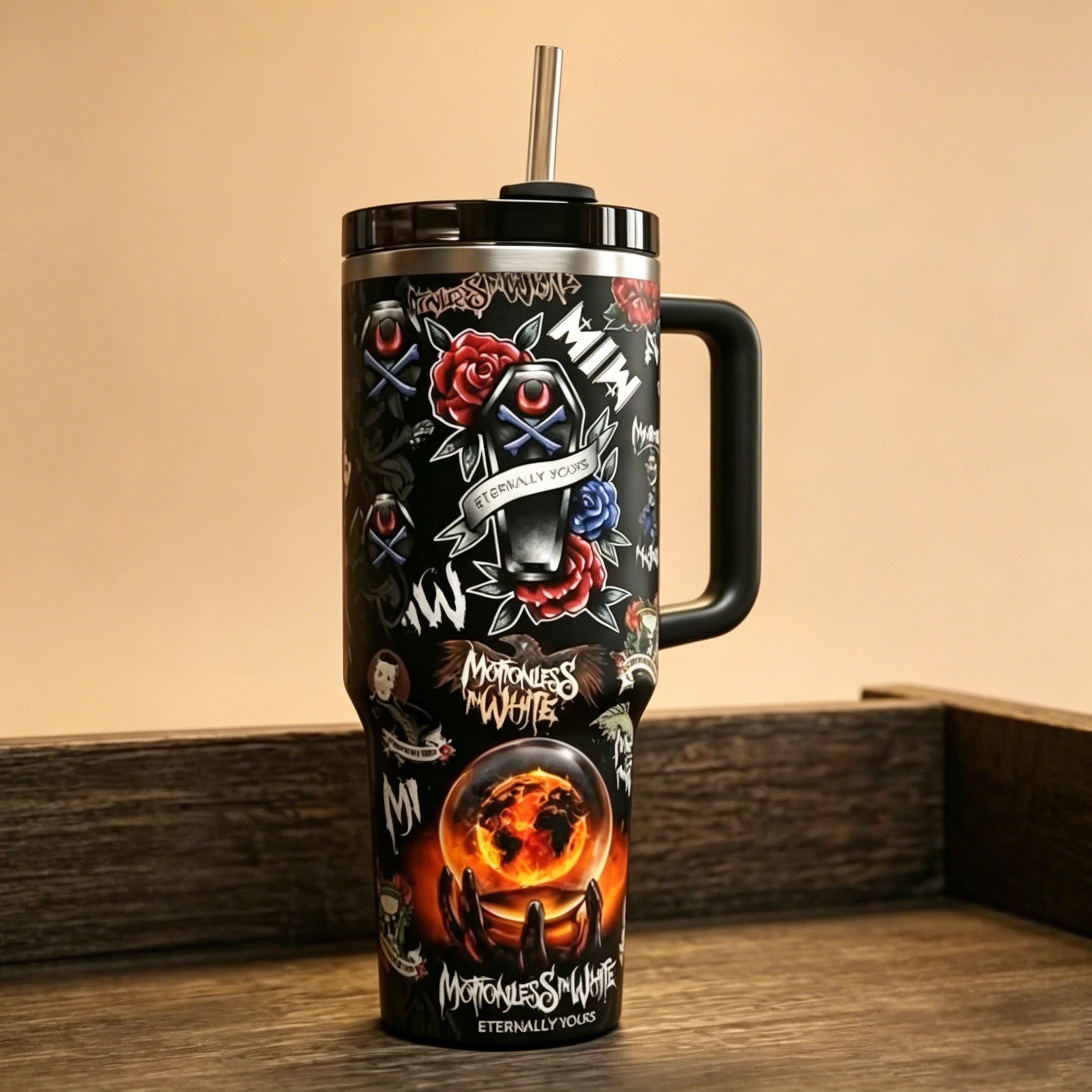Motionless in White Custom Stanley Cup 40 oz 30 oz Tumbler