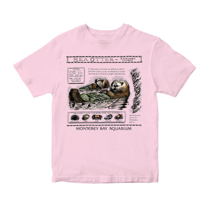 Sea Otters Monterey Bay Aquarium T-Shirt