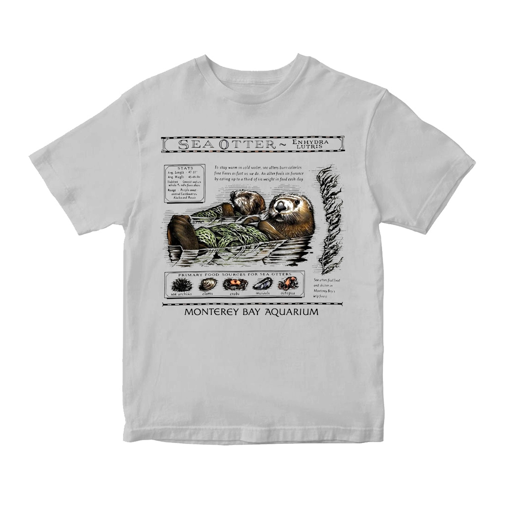Sea Otters Monterey Bay Aquarium T-Shirt