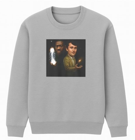 George Floyd And Charlie Kirk Wizard Unisex Shirt/Crewneck/Hoodie
