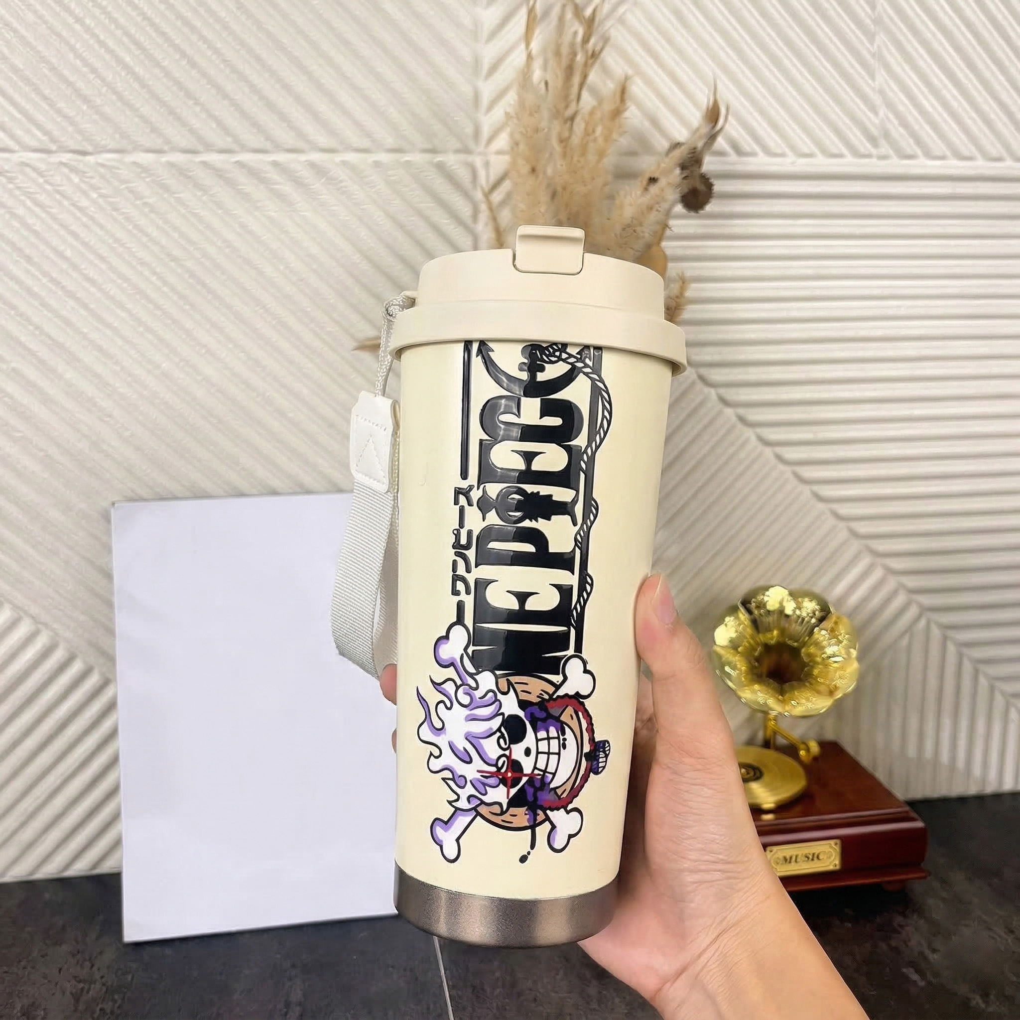 [Copy]One Piece Tumbler Anime Chibi Lucu 500ml