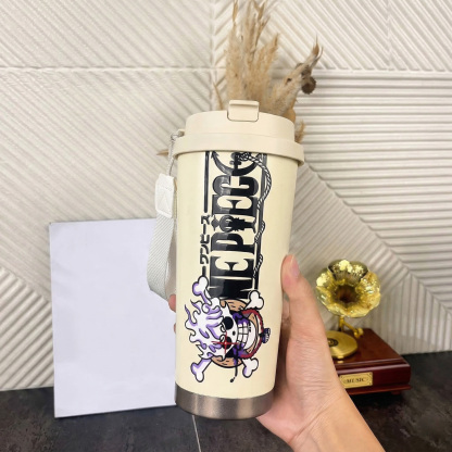 [Copy]One Piece Tumbler Anime Chibi Lucu 500ml