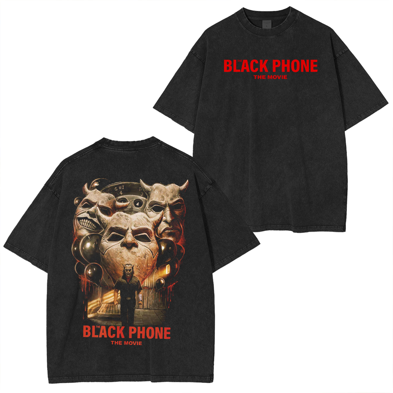 BLACK PHONE Vintage Washed T-shirt/Crewneck/Hoodie