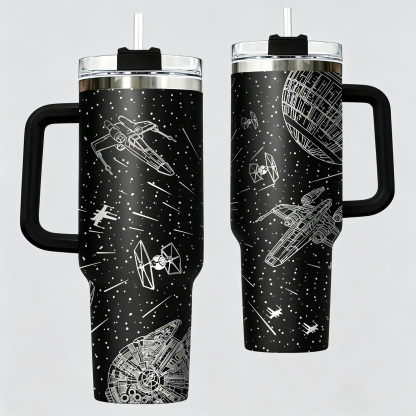 Star Wars Tumbler 40oz, Millennium Falcon Mug,