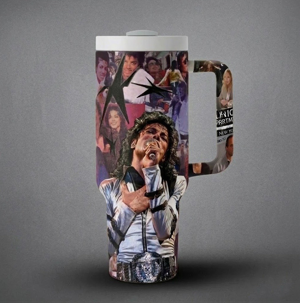 Michael Jackson King of Pop 40oz Tumbler Cup