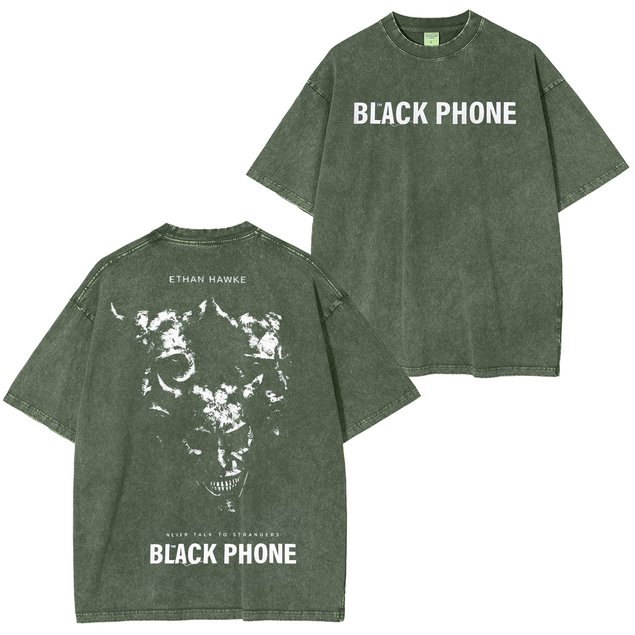 The Black Phone 2 Movie Vintage Washed T-shirt/Crewneck/Hoodie