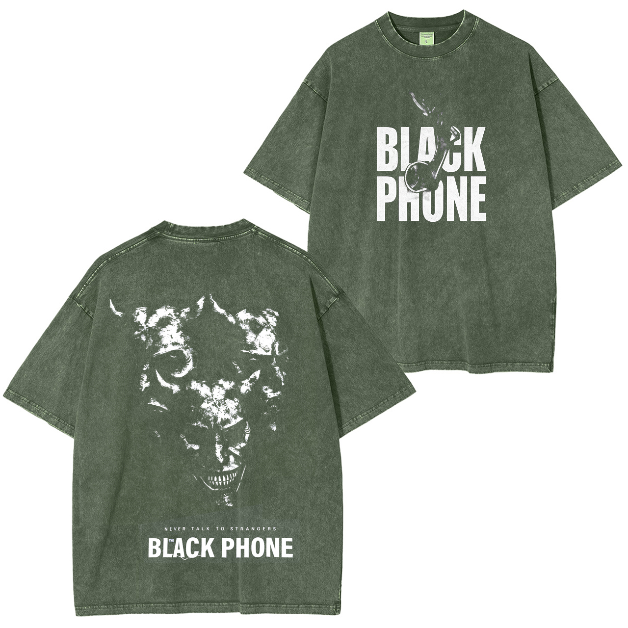 The Black Phone 2 Movie Vintage Washed T-shirt/Crewneck/Hoodie