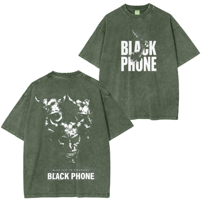 The Black Phone 2 Movie Vintage Washed T-shirt/Crewneck/Hoodie