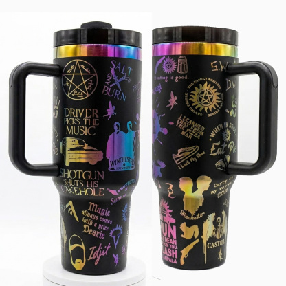  Supernatural Inspired Stanley Tumbler Cup