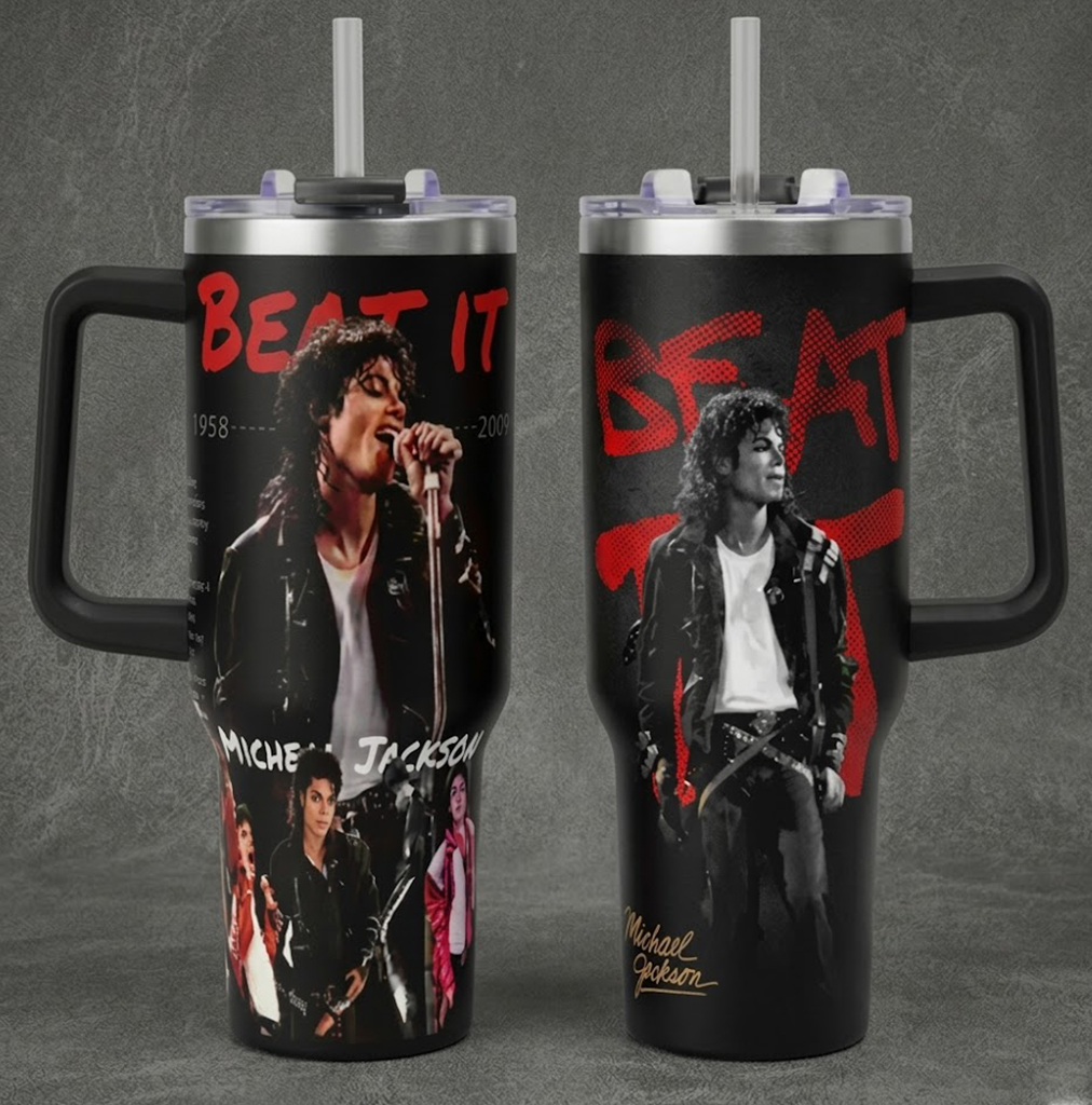 Michael Jackson 40oz Stanley Tumbler Cup