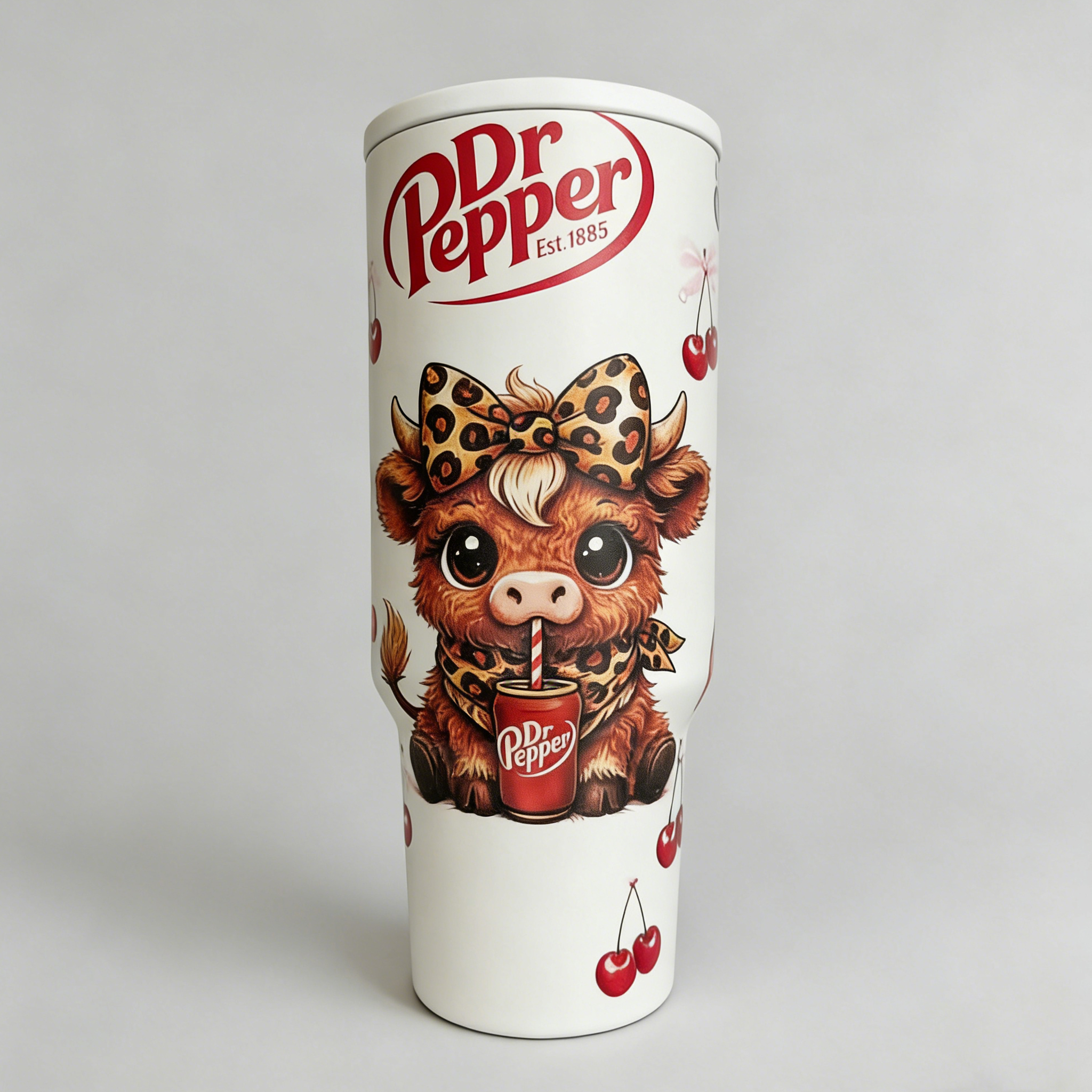 Dr Pepper Soda Tumbler Cup