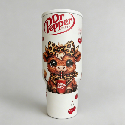 Dr Pepper Soda Tumbler Cup