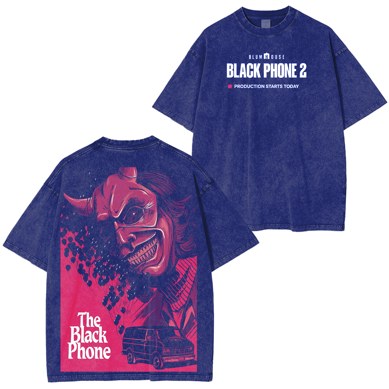 The Black Phone 2 Movie Vintage Washed T-shirt/Crewneck/Hoodie