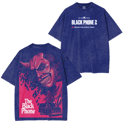 The Black Phone 2 Movie Vintage Washed T-shirt/Crewneck/Hoodie