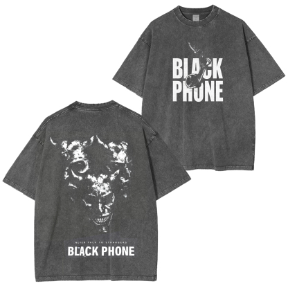 The Black Phone 2 Movie Vintage Washed T-shirt/Crewneck/Hoodie