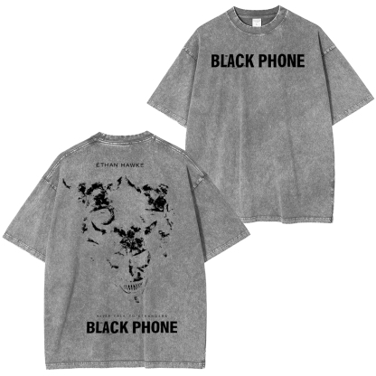 The Black Phone 2 Movie Vintage Washed T-shirt/Crewneck/Hoodie