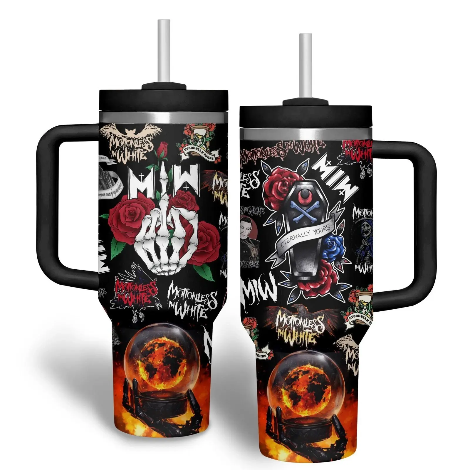 Motionless in White Custom Stanley Cup 40 oz 30 oz Tumbler