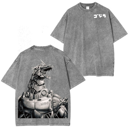 Mechagodzilla Washed T-shirt/Crewneck/Hoodie