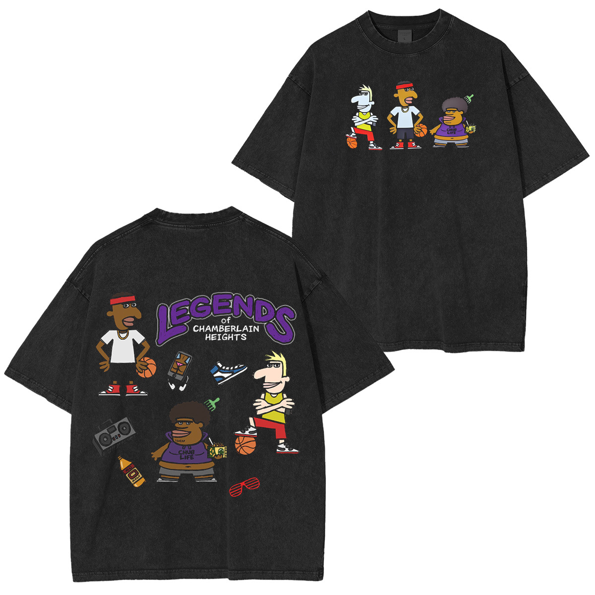 Built different. Born legendary Unisex Washed T-shirt/Crewneck/Hoodie