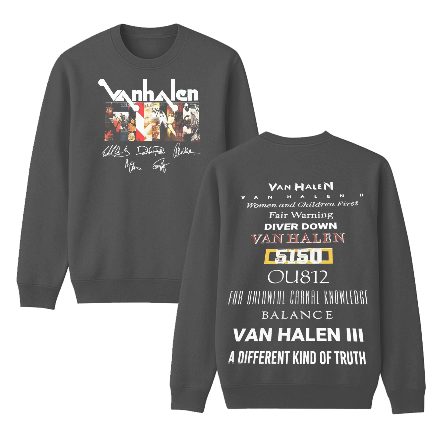 Van Halen Unisex Shirt/Crewneck/Hoodie