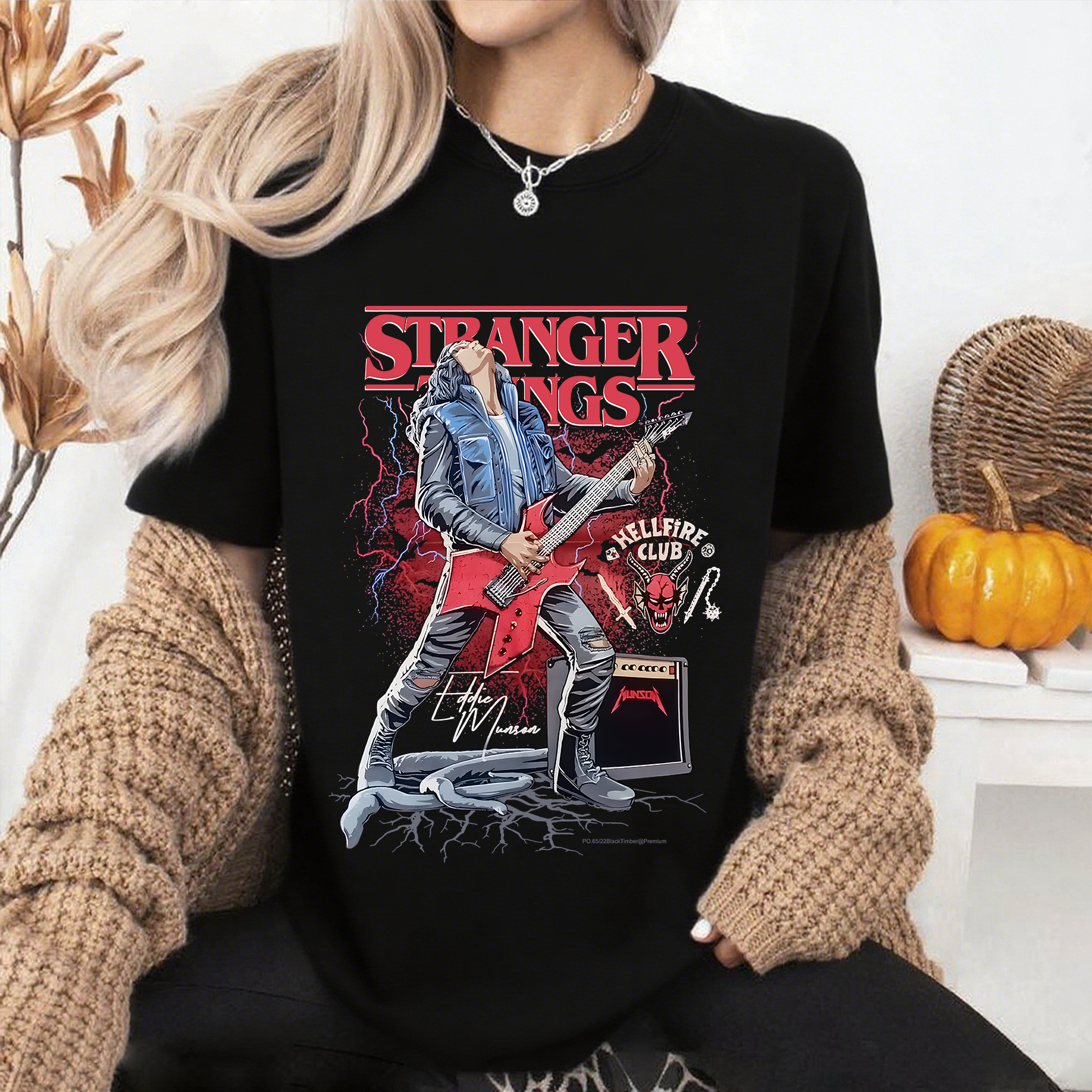 Stranger Things Eddie Munson Unisex Shirt/Crewneck/Hoodie