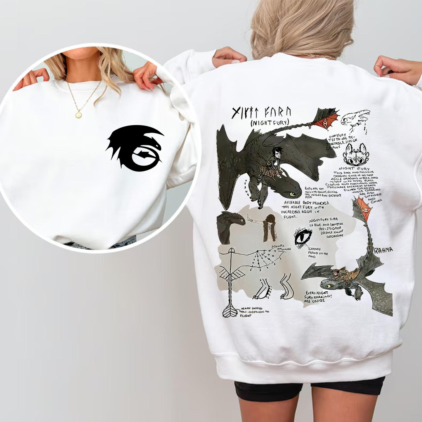 How to Train Your Dragon T-Shirt/Crewneck Sweatshirt/Hoodie