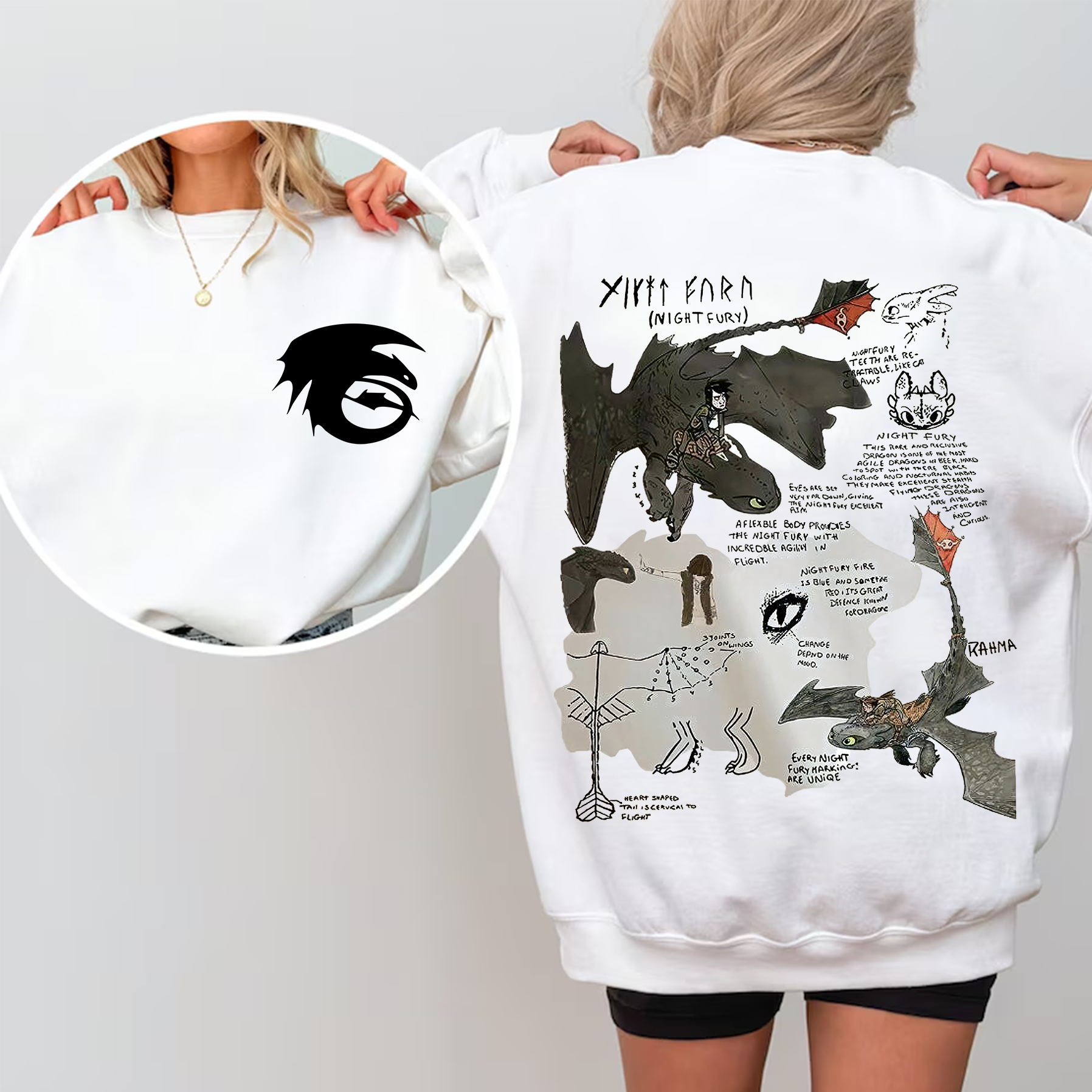 How to Train Your Dragon T-Shirt/Crewneck Sweatshirt/Hoodie