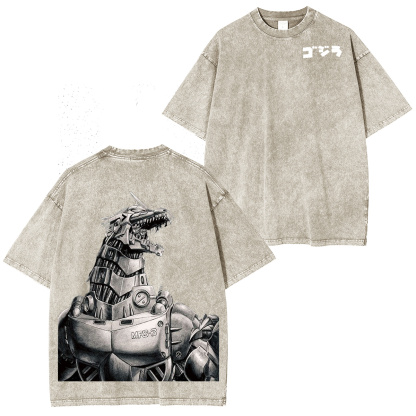 Mechagodzilla Washed T-shirt/Crewneck/Hoodie