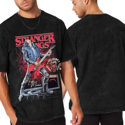 Stranger Things Unisex Washed T-shirt