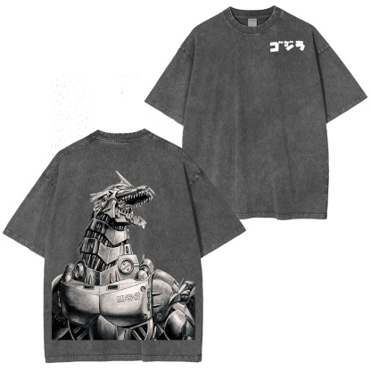Mechagodzilla Washed T-shirt/Crewneck/Hoodie
