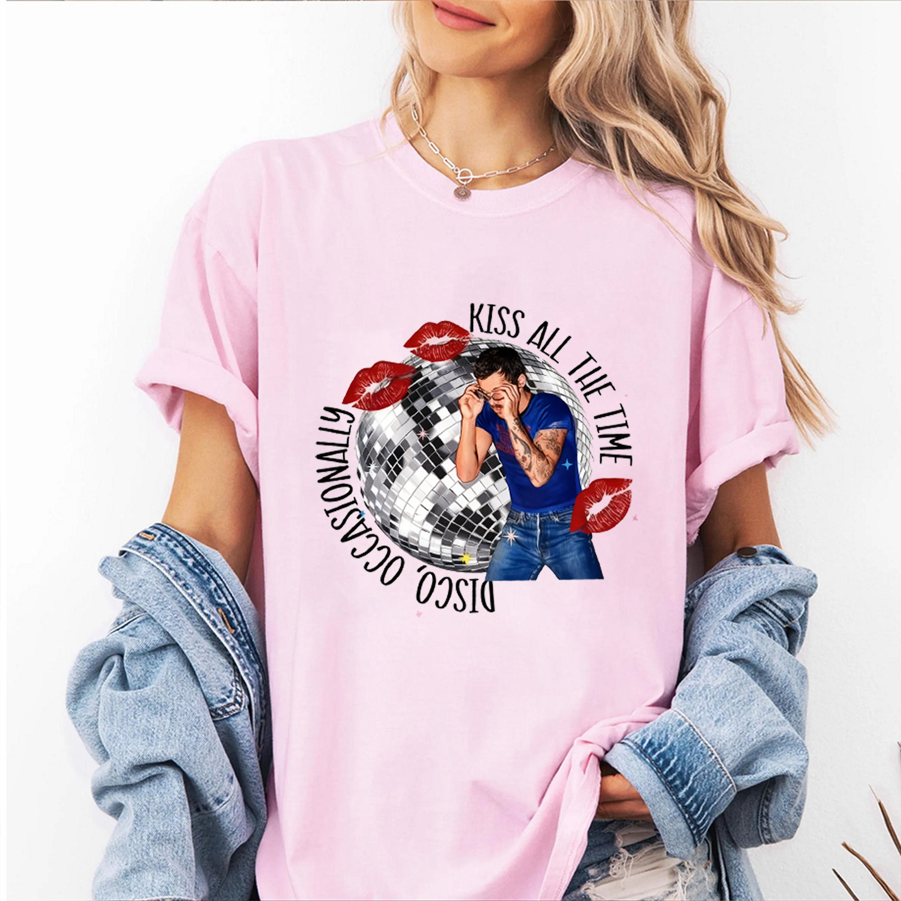 Kiss All The Time. Disco, Occasionally Unisex Shirt/Crewneck/Hoodie