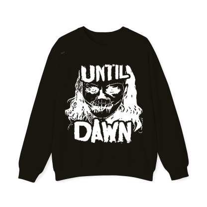 Until Dawn Punk Goth Crewneck Sweatshirt