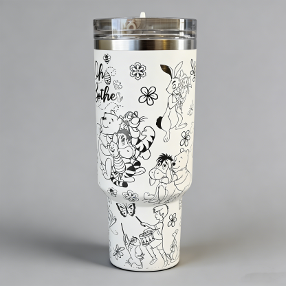 40oz Bear Engraved Protour Stanley