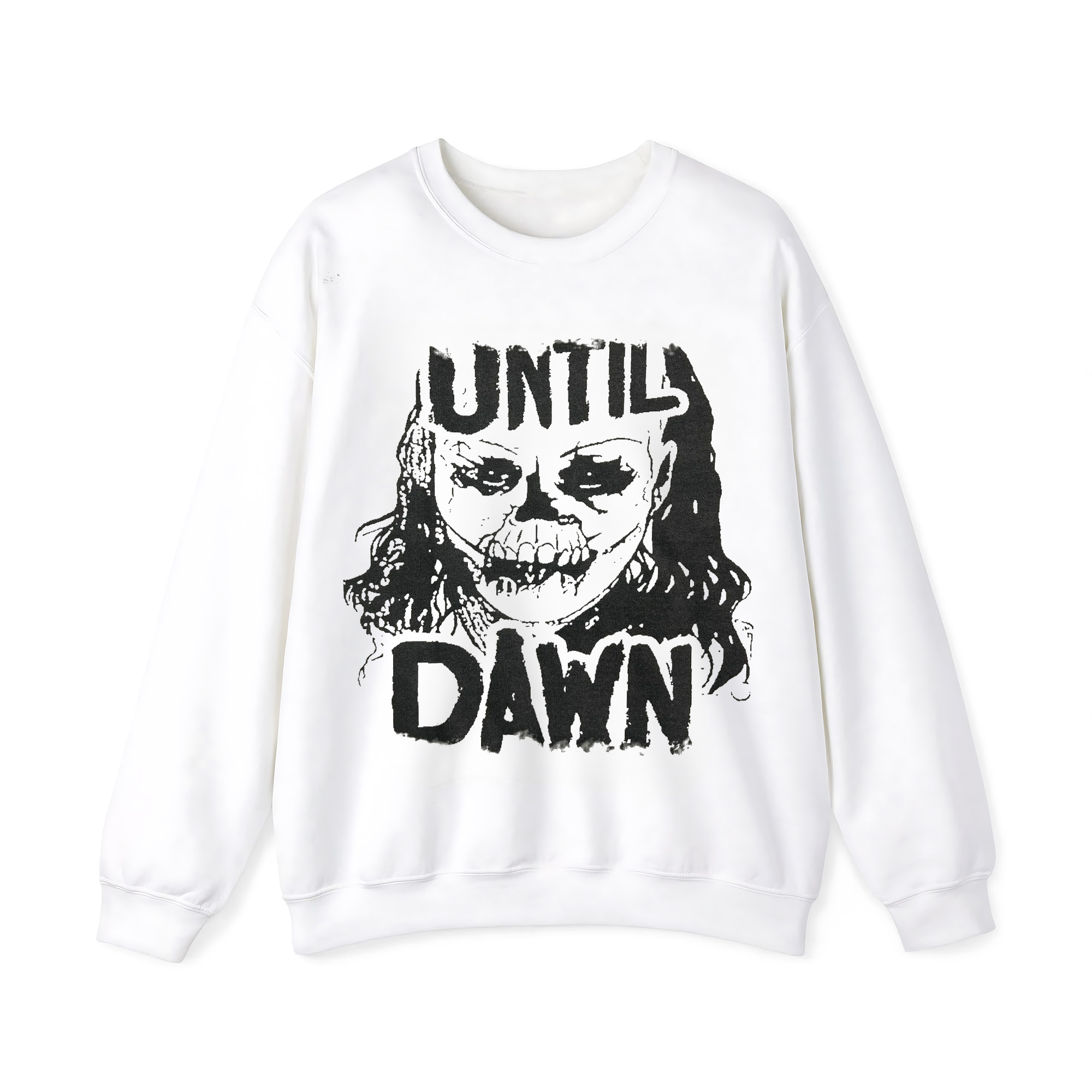 Until Dawn Punk Goth Crewneck Sweatshirt