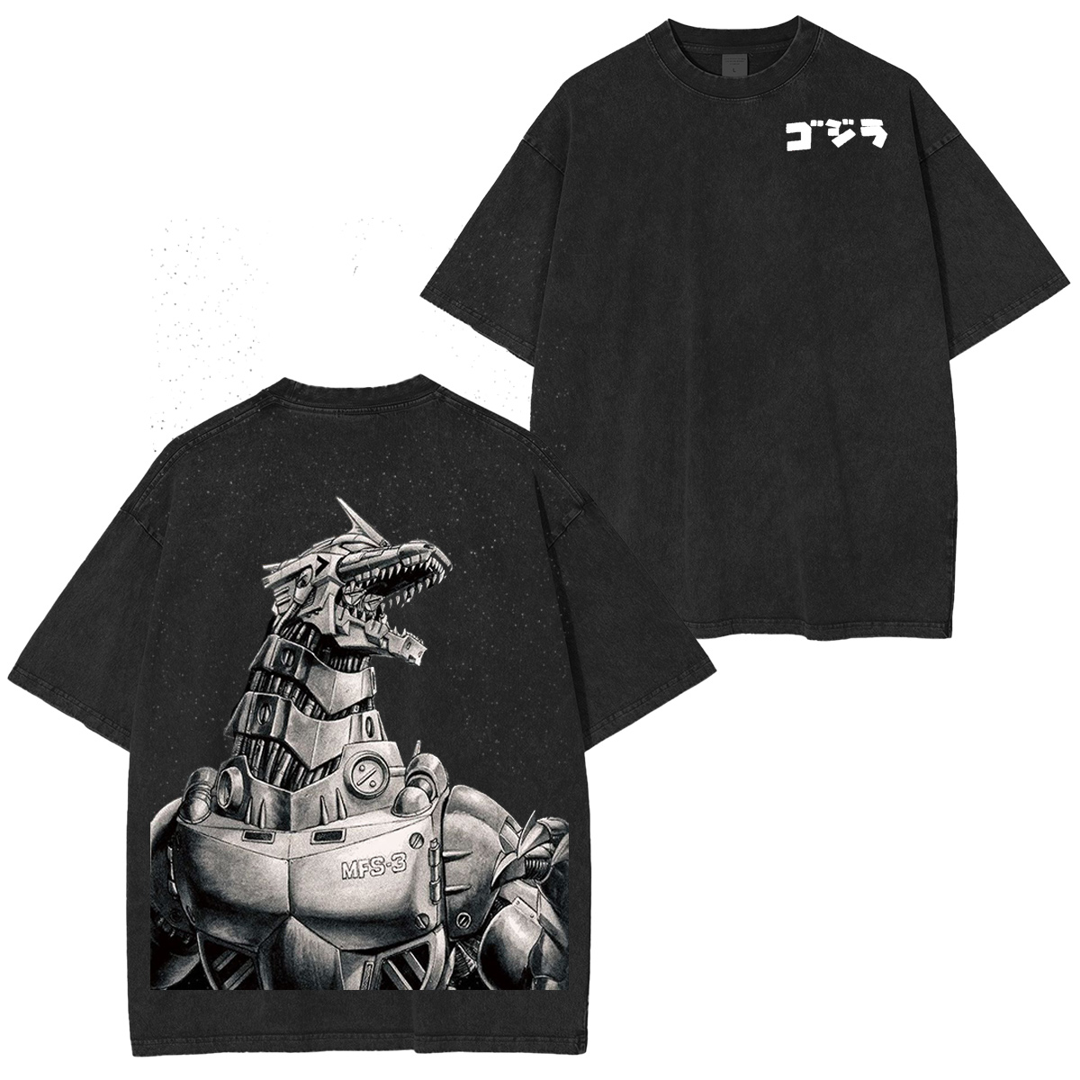 Mechagodzilla Washed T-shirt/Crewneck/Hoodie