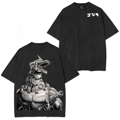 Mechagodzilla Washed T-shirt/Crewneck/Hoodie