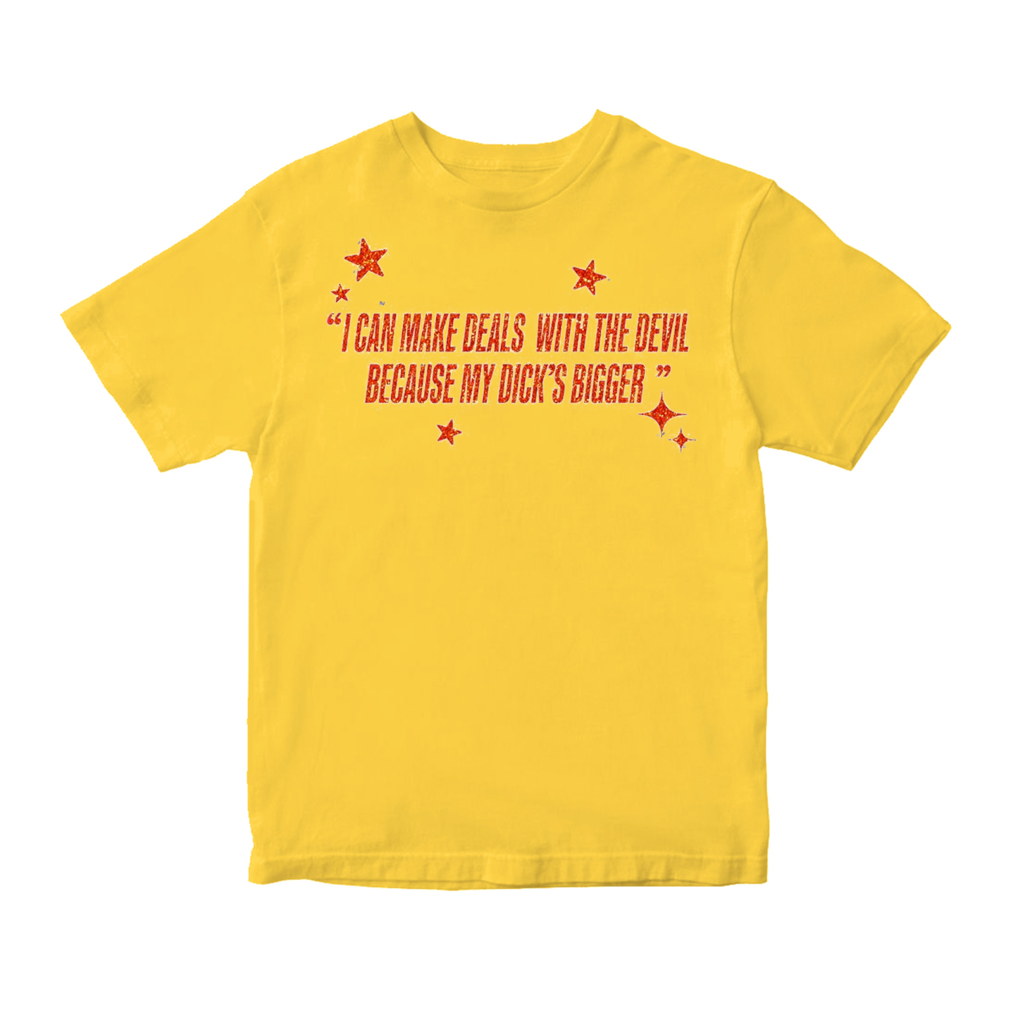 I Can Make Deals With the Devil Because My D*ck's Bigger Unisex Shirt/Crewneck/Hoodie