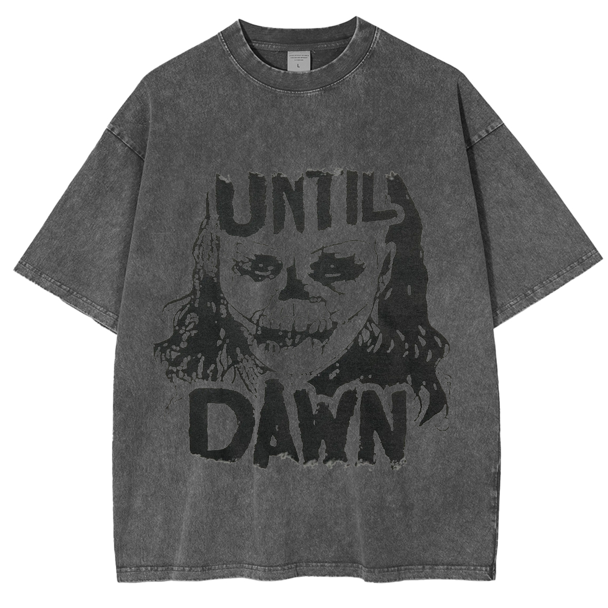 Until Dawn Punk Goth White T-Shirt