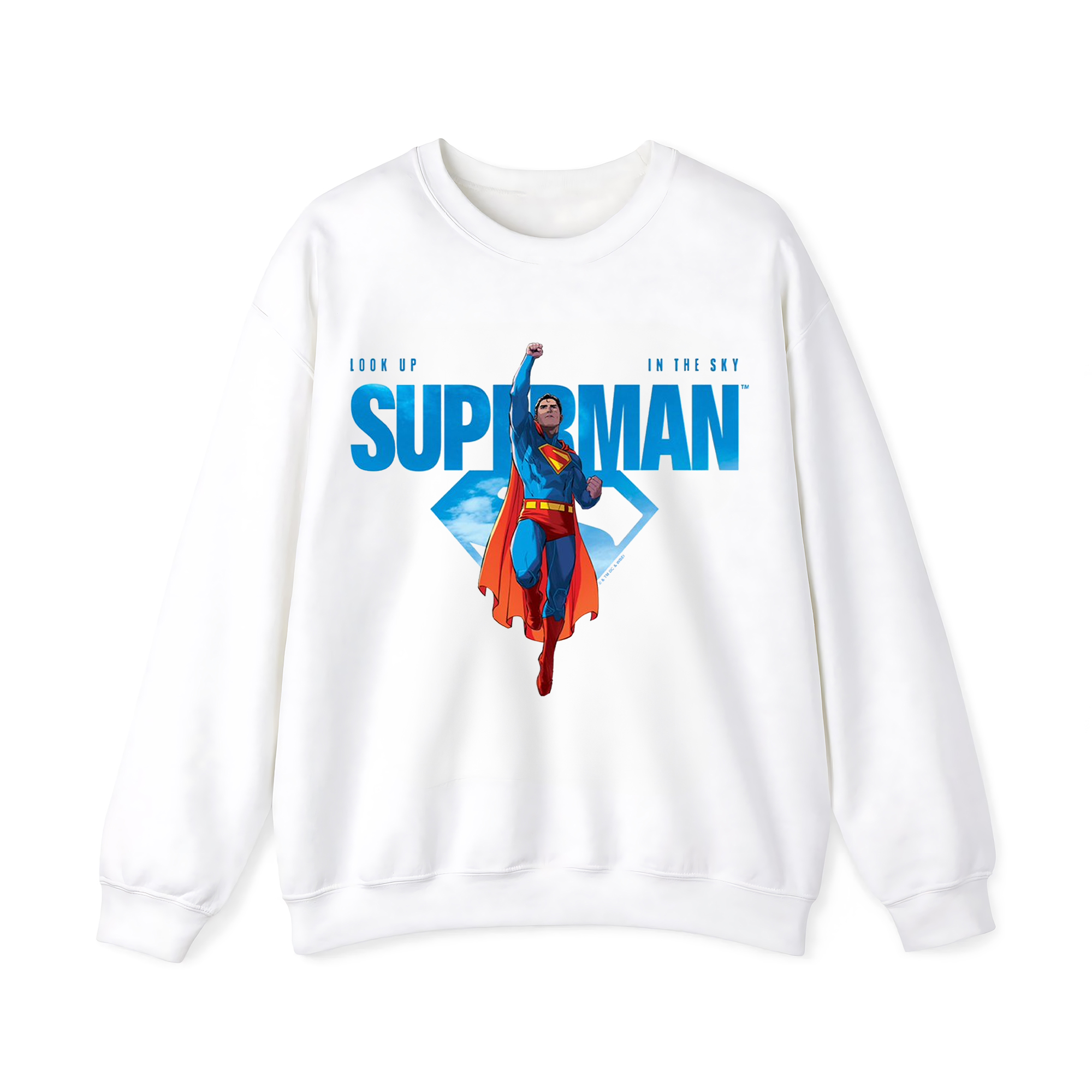 New“Superman” Movie 2025 T-Shirt Designs Crewneck Sweatshirt
