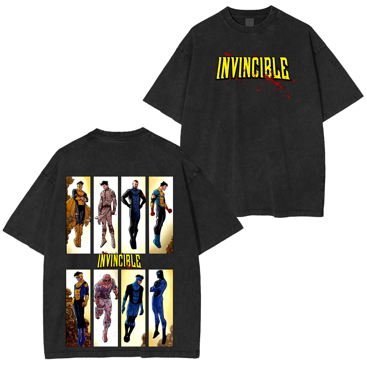 Invincible Washed T-shirt/Crewneck/Hoodie