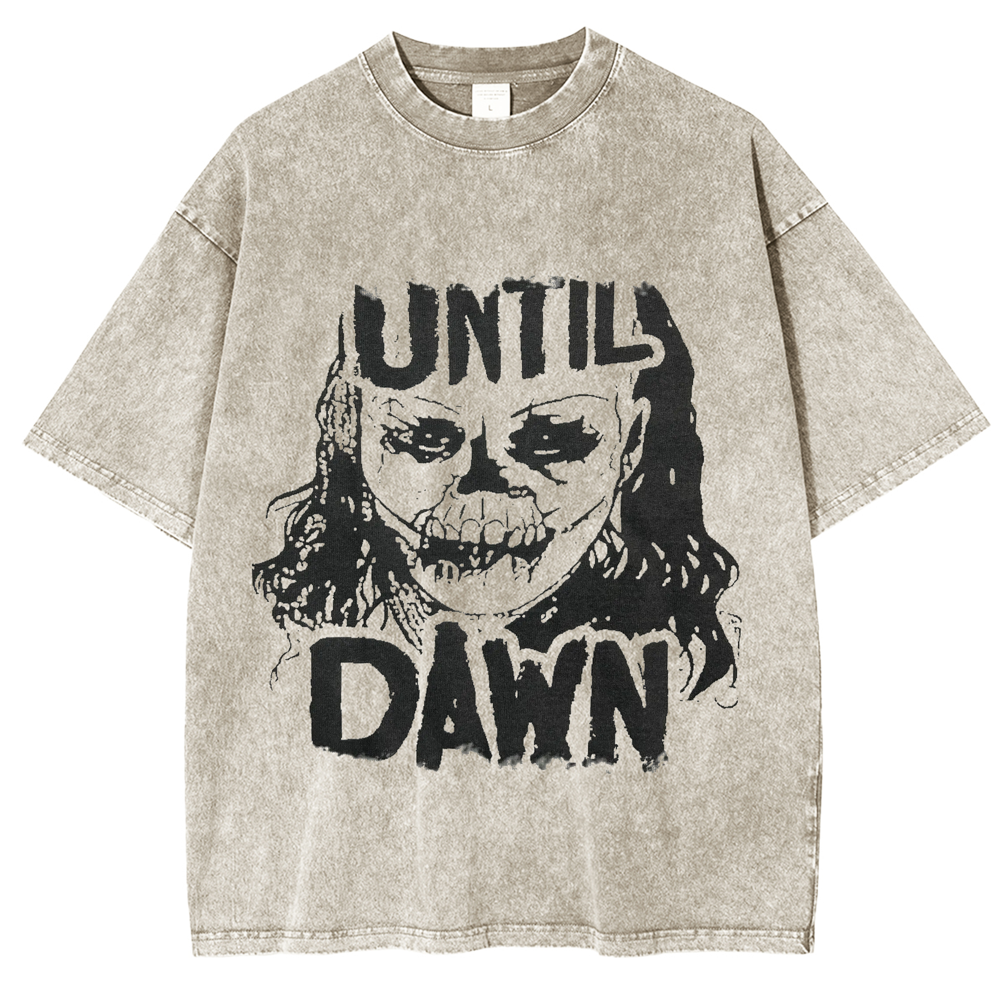Until Dawn Punk Goth White T-Shirt