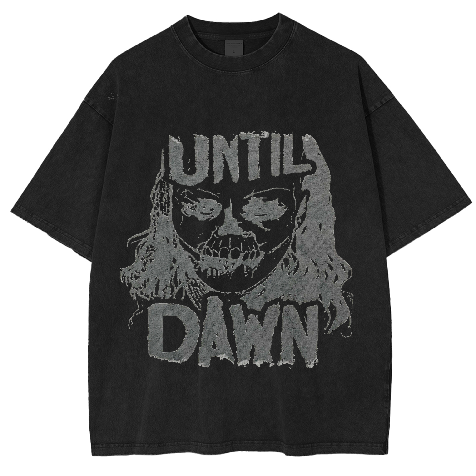 Until Dawn Punk Goth White T-Shirt