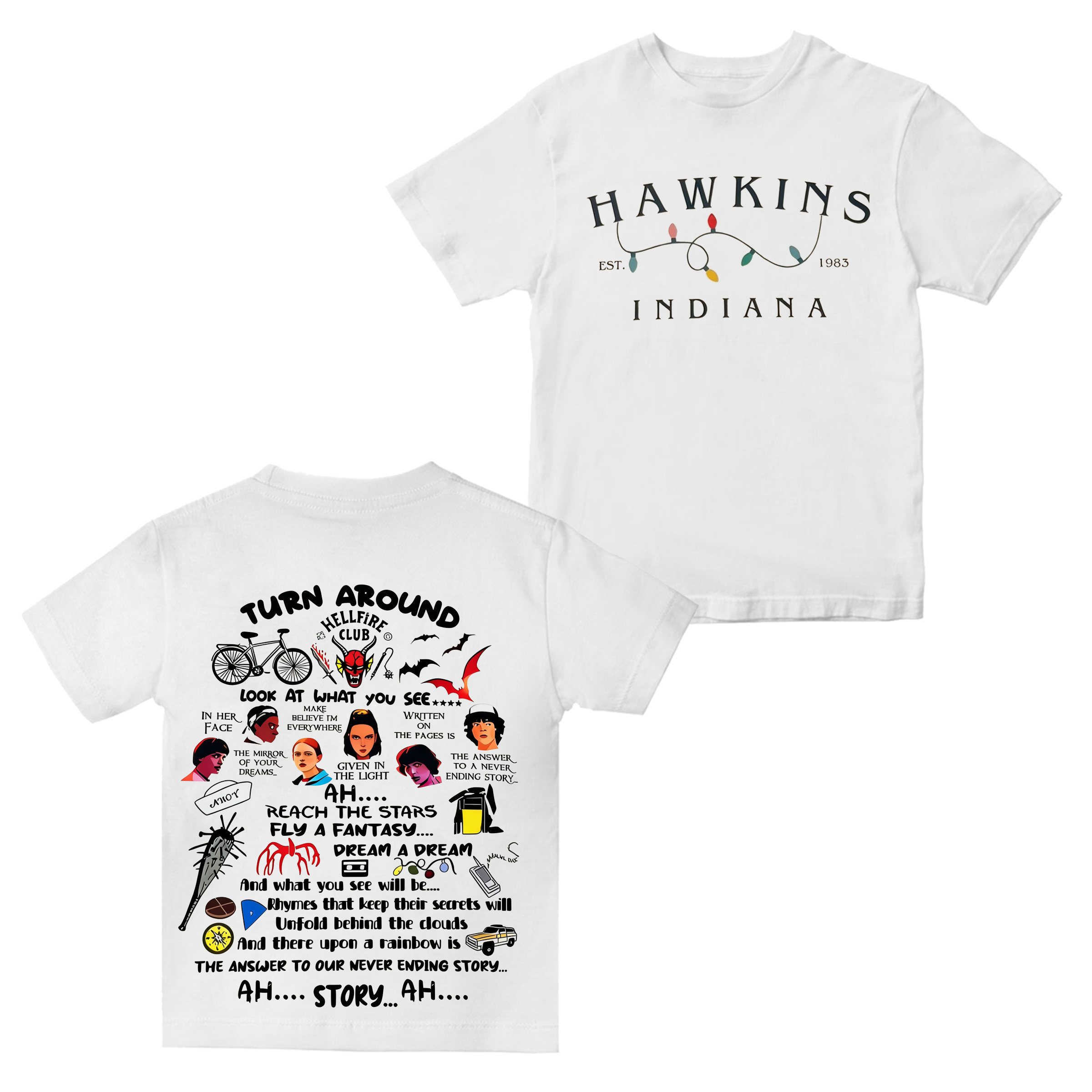 Stranger Things Unisex Shirt/Crewneck/Hoodie